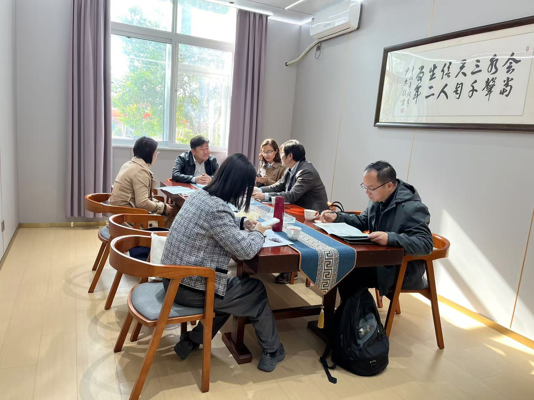 环境功能材料与污染控制团队赴山东纳驰环境科技有限公司开展交流活动