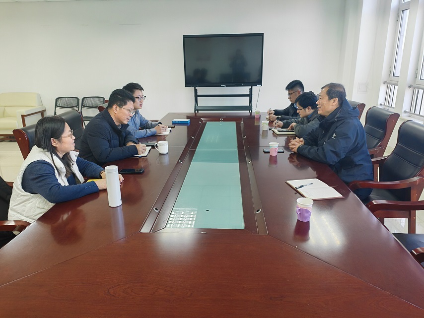 山东省黄河三角洲可持续发展研究院副院长盖云飞一行 莅临环境科学与工程学部调研